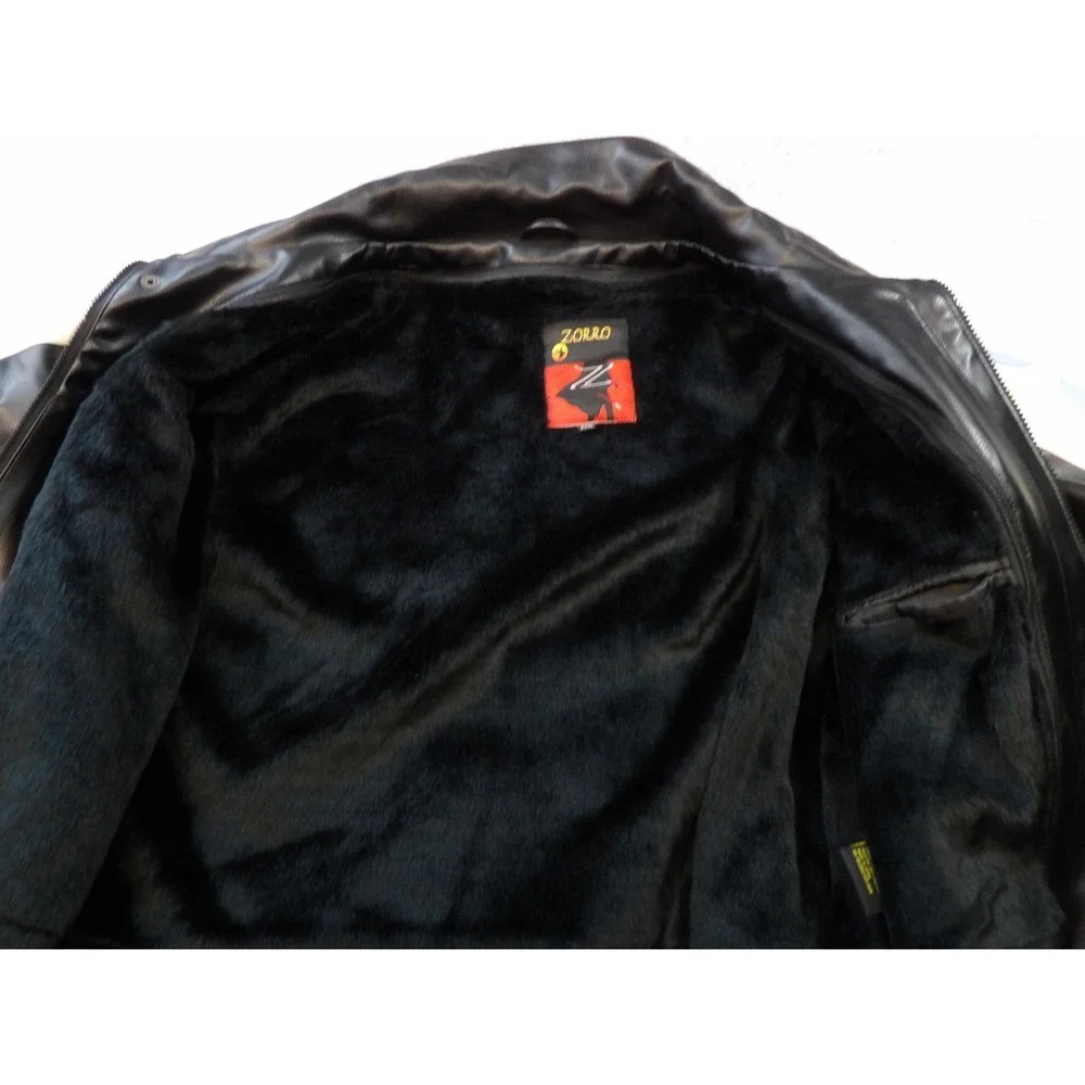 Zorro United States Marine Corps Jacket Mens 3XL Eagle Fleece Lined USA Military - Picture 5 of 11